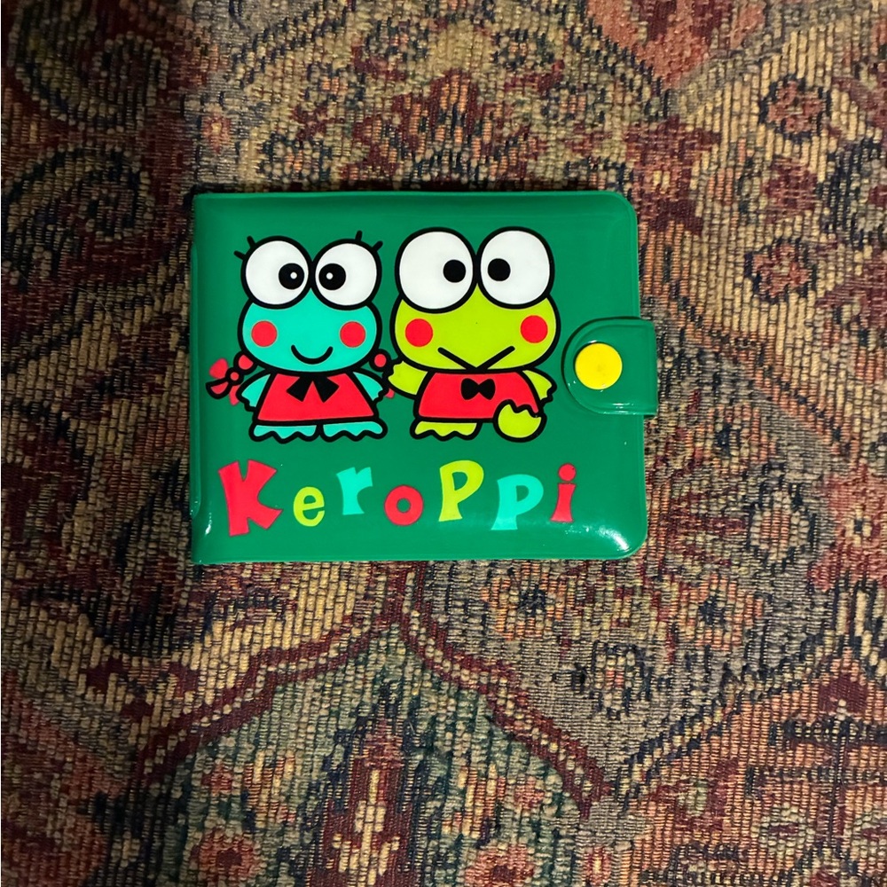 Vintage Sanrio Keroppi Bi-Fold Wallet